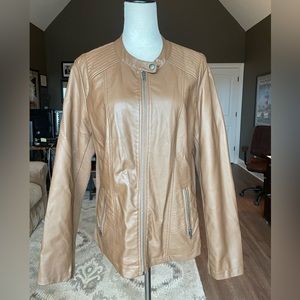 Faux Leather Jacket
